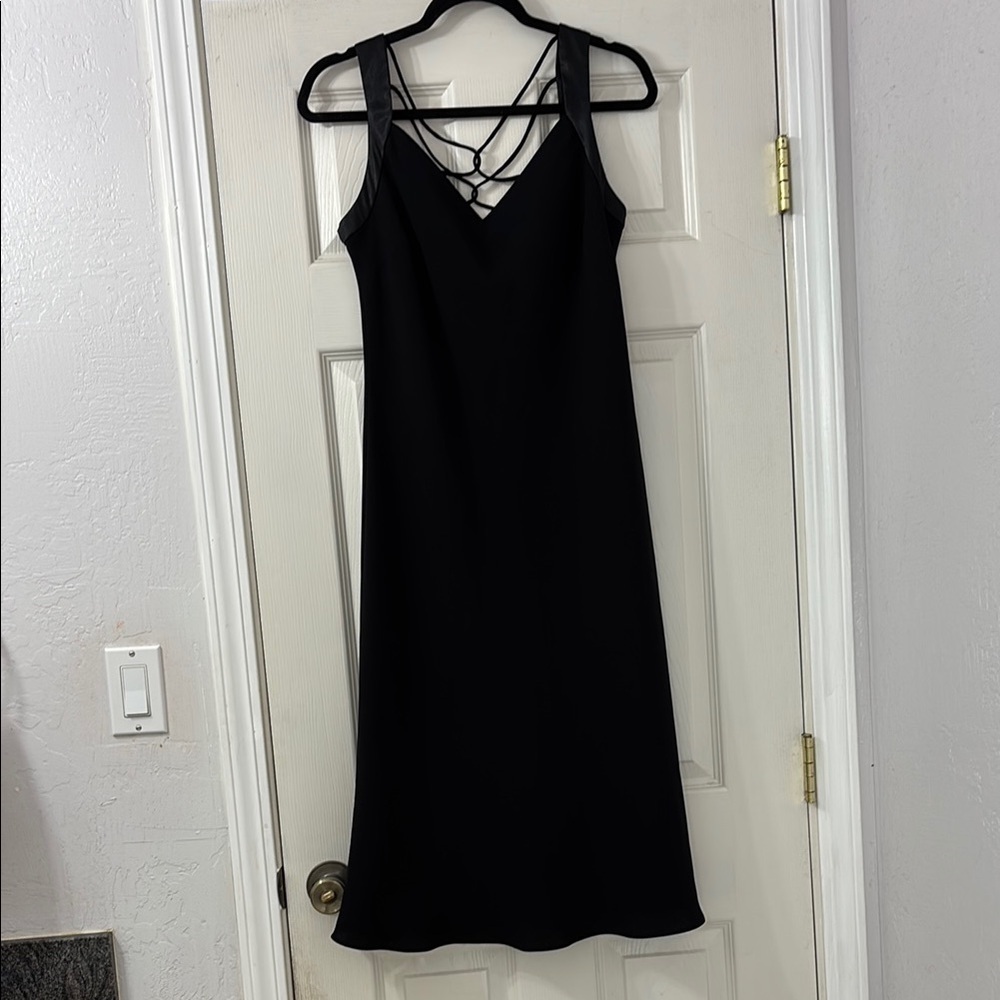 Evan-Piccone Vintage Elegant Black Dress size 12